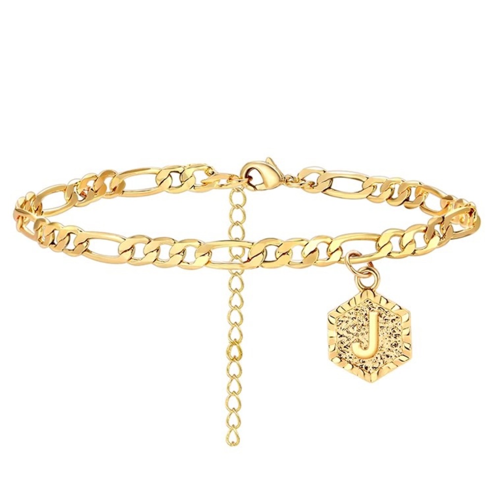 🔥 Cuban Initial Anklet🔥